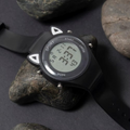 Montre enfant en silicone avec oreilles de chat