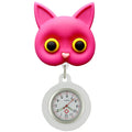 Montre Bobine Badge 3D Petit Chat Infirmière Médecin Hôpital - CatNShop