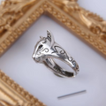 Bague Vintage Chat en Argent