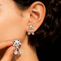 Boucles d'oreilles chat vintage créatives pour femmes et filles - Griffes de chat mignonnes