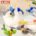 Jouet interactif pour chat avec oiseaux pour chasser et jouer