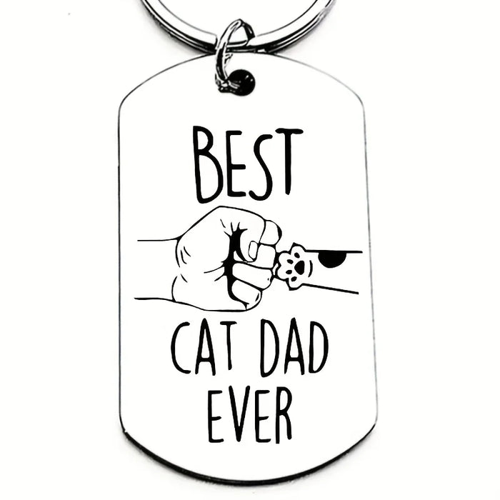 Porte-clés pour les papas fans de chats