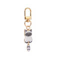 Porte-clés chat mignon en métal