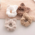 Bandeau de cheveux oreilles de chat coréennes - Peluche douce et élastique