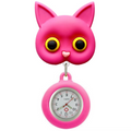 Horloge de poche chat mignon en 3D