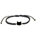Bracelet en perles tressées pour amoureux des chats