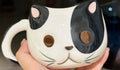 Tasse en céramique mignonne en forme de chat