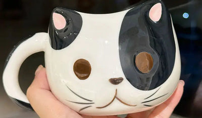 Tasse en céramique mignonne en forme de chat