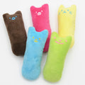 Jouets à mâcher pour chats avec herbe à chat – Jouet interactif en peluche pour chatons