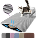 Tapis Antiglisse pour Litière de Chat - Grande Taille