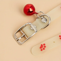 Collier lumineux réglable pour chat avec breloques scintillantes - parfait pour promenades nocturnes
