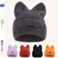 Bonnet tricotées avec oreilles de chat pour un look tendance