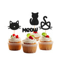 Sets de 24 Décorations Cupcake Chat