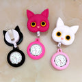 Montre Bobine Badge 3D Petit Chat Infirmière Médecin Hôpital - CatNShop