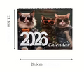 Calendrier 2026 avec 3 adorables chats